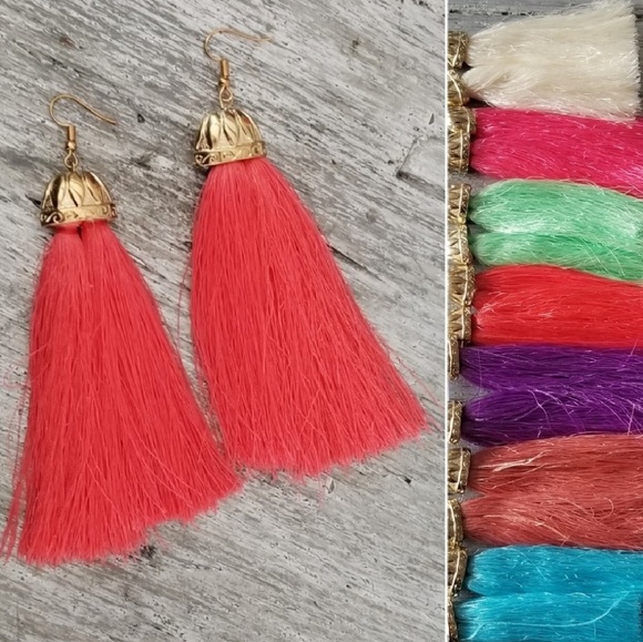 Tassle Earrings - Picture 1 of 2